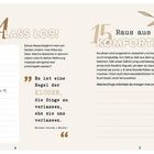 "14 LASS LOS! Kleiderschrank, Keller. 15 Raus aus der KOMFORTZONE. Routinen sind angenehm. Welche Dinge anders machen?"