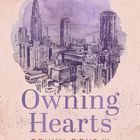 "April Dawson", "Owning Hearts", "Bevyn Boys III", "Roman", "LYX" in einer violetten Skyline-Illustration.