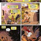 New York City, Central Park. Alice, Grundschullehrerin, begegnet Monster. Drama und Überraschung zwischen Comic-Bildern.