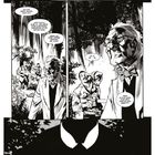 Text: "Die Pennsylvania Woodlands, Vor einigen Jahren...", Sprechblasen und düstere Waldszene mit Mond und Silhouette.