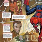 Achtung, Pilger! Diese Seite müsst ihr lesen!! Spider-Man: Der neue Status Quo! Illustration mit Spider-Man und Charakteren.
