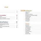 Inhaltsverzeichnis: Abschnitte zu Parkinson verstehen, Selbsthilfe, Übungen, Anhang. Themen wie Symptome, Training, Atmung.