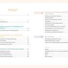 Inhalt mit Themen: Verdauungssystem, Symptome, Bauchschmerzen, Prävention, Praxis, Anhang. Seitenzahlen enthalten.