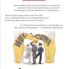 „Der Eine, der alles ist.“ Zu sehen ist ein gelbes „Welcome“-Schild über drei lächelnden Personen in Verkleidung.