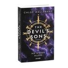„The Devil's Sons“, unten „Nie wieder allein“. Dunkles Cover mit gelbem Symbol und violetten Blitzen.