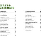 Inhaltsverzeichnis mit Kapiteln: Grundlagen, Rezepte Frühstück & Süßes, Snacks & Salate, Alles aus einem Topf, Grill- & Pfannengerichte.