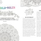 "Mandala-Malen", "Die wahre Lebenskunst besteht darin, im Alltäglichen das Wunderbare zu sehen." Details von Mandalas.