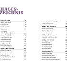 INHALTSVERZEICHNIS: Grundlagen, Frühstücks-Bowls, Bowls mit Gemüse, Fleisch, Fisch, Dessert. Farbige Bilder von Bowls.