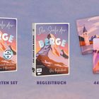 „Die Seele der Berge“ Orakel Karten, Begleitbuch, 44 Karten, Illustrationen von Bergen.