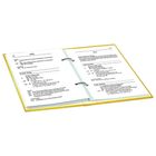 Die Seiten sind mit "APRIL" und "MAI" überschrieben, listen Ereignisse und Daten auf; es ist ein Ringordner.