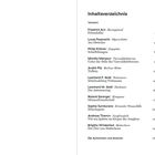 Inhaltsverzeichnis mit Kapiteln zu Orten und Themen, z. B. "Friedrich Ani · Herzogstand" auf Seite 11, "Lucas Fassnacht · Olpererhütte" auf Seite 46.