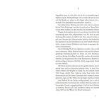 Seite mit Text. Oben steht die Zahl "1". Unten rechts die Zahl "7". Der Text beschreibt Paul Flemings Gedanken und Erlebnisse.