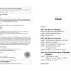 "Inhalt: Einleitung 7, Teil 1: Die Wurzel des Problems 17, Begegnung mit dem ängstlichen Ich 18, Teil 2: Die Muster durchbrechen 75."
