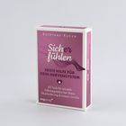 Eine pinke Schachtel mit der Aufschrift: "Sicher fühlen. Erste Hilfe für dein Nervensystem."