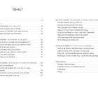 Inhalt: Vorwort, Die drei Beziehungen, Die Balance finden, Mehr für dich. Seitenzahlen neben Titeln. 
