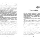 Doppelseite eines Romans, oben rechts „Selbstverteidigung“. Text beschreibt Quinns Herausforderungen und Interaktionen mit ihrer Mutter.