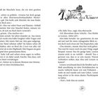 Seite 38 und 39 eines Buches mit dem Titel "Wenn das Wasser ruft". Es sind Textpassagen, Dialoge und Beschreibungen.