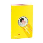 Gelbes Buchcover mit Text "Frei Tauchen" und "Anna Rosina Fischer". Auf dem Cover ist eine Getränkedose abgebildet.