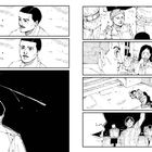 Ein Comic-Layout mit Personen in Gespräch und Beobachtung. Eine Sternschnuppe, Nachtszene, einige Figuren auf dem Boden.
