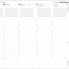 Kalender für die Woche: 28. Dez 2026 - 3. Jan 2027. Zitat: "Es ist nie zu spät, das zu werden, was man hätte sein können." - George Eliot.