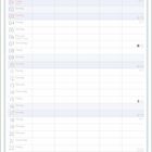 Kalendermonat Januar, mit Wochentagen und Notizfeld. Florale Illustrationen und Gartenszenen zur Dekoration.