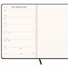 Kalenderseite mit Texten: "DEZ. 2026/JAN. 2027", "Silvester", "Neujahr". Links Wochentage, rechts linierte Seite.