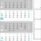 Ein Kalender für Januar bis April 2027 mit Feiertagen: Neujahr 01.01., Heilige Drei Könige 06.01., Valentinstag 14.02.