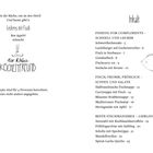 "Leckeres mit Fisch", Inhalt mit Rezepten, Fisch-Illustration. "Der kleine Küchenfreund". Rezepte für 4 Personen.