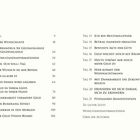 Inhaltsverzeichnis mit Kapiteln zu Wünschen, Reichtum und Dankbarkeit, nummeriert bis Seite 203.