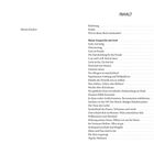 "Inhalt", eine Liste von Themen wie "Gott, wie lustig", "Ostermontag" und "Neid sein Nutzen" mit Seitenzahlen. Text "Meinen Kindern".