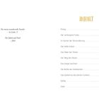 Widmung an Familie, Jakob und Emil. Inhaltsverzeichnis mit Kapiteln wie "Prolog" auf Seite 4, "Der verborgene Funke" auf Seite 6.