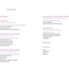 Inhalt mit Themen wie Langlebigkeit, Gehirngesundheit, Rezepte und Anhang. Kapitelüberschriften in rosa Farbe.