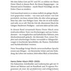 "Liebe und andere Machtworte" steht oben. Beschreibung von Hanns Dieter Hüschs Werk folgt. Unten links "neukirchener" mit Logo.