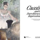 „Cassirer und der Durchbruch des Impressionismus“ in schwarzer Schrift. Links eine impressionistische Tänzerin.