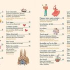 "Inhalt". "¡Viva España!". "Hola". "¿Qué tal?". "¡Vamos!". "¿Qué pasa?". "1, 2, 3: los números". Verschiedene Illustrationen.