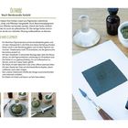 ÖLFARBE - Nach Rembrandts Vorbild. Anleitung zur Herstellung von Ölfarbe mit Zutatenliste und Bildern des Prozesses.