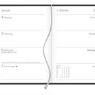 Kalender, 1. Woche, Januar 2027. Montag bis Donnerstag links, Freitag bis Sonntag rechts. Notizen unten rechts.