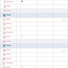 Kalenderblatt für Januar 2027. Wochen, Feiertage und Mondphasen sind aufgeführt. Hintergrund: Muster mit weißen Figuren.