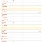 2027 Januar Kalender, Wochenbeginn Sonntag, Feiertage und Mondphasen markiert. Florale Illustration oben und unten.