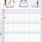 "Januar 2027" steht über einem Kalender. Illustrierte Pinguine sind oben abgebildet.