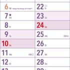 Kalender für Januar 2027 mit Feiertagen wie Neujahr und Heilige Drei Könige. Enthält Wochenzahlen und Mondphasen.