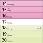 Kalender für Januar 2027, beginnt mit KW 53. Feiertage: Neujahr am 1., Heilige Drei Könige am 6.