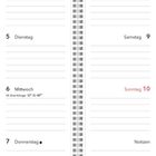 Kalenderseite: Januar 2027, Woche 1. Montag 4 bis Sonntag 10. Mittwoch: Hl. Drei Könige. Feiertage markiert. Spiralbindung.