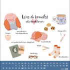 „Was du brauchst als Booklover: gemütlichen Kuschelpullover, Kerzen, Teedose, Kekse, Buch, Notizbuch, Stifte, Lesehilfe, Socken.“