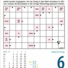 "Chaos-Schwedenrätsel": Wörter müssen korrekt angeordnet werden. Kalender: Mittwoch, 6. Januar, Heilige Drei Könige.