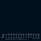 Kalenderseite: Januar 2027 mit Feiertagen. Oben leerer Raum, unten Kalenderdaten, Tage und Wochennummern.