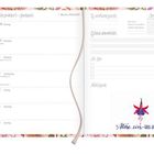 Links: Kalenderwoche mit Terminen. Rechts: "Wochenziele", Notizen, To-Do-Liste, "Atme ein - lass alles los!" neben Blume.
