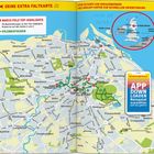 Edinburgh Perfekt im Überblick, Erlebnis­touren: Route und Sehenswürdigkeiten, Karte mit Markierungen und Wegbeschreibungen.