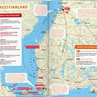 WESTFINNLAND: Marco Polo Highlights und Bucketlist zu Sehenswürdigkeiten und Aktivitäten; Karte mit Orten und Routen.