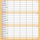 Ein Kalender für Februar 2027. Unten eine Illustration: "In der Schule haben wir die Sixtinische Kapelle durchgenommen..."